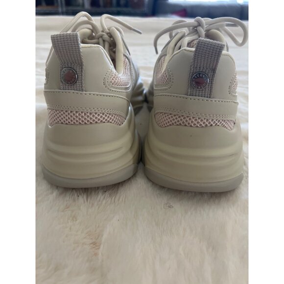 Steve Madden PLIMM Chunky Sneaker, Size 10M –Beige, mesh, PU Leather, New no box - Picture 5 of 10